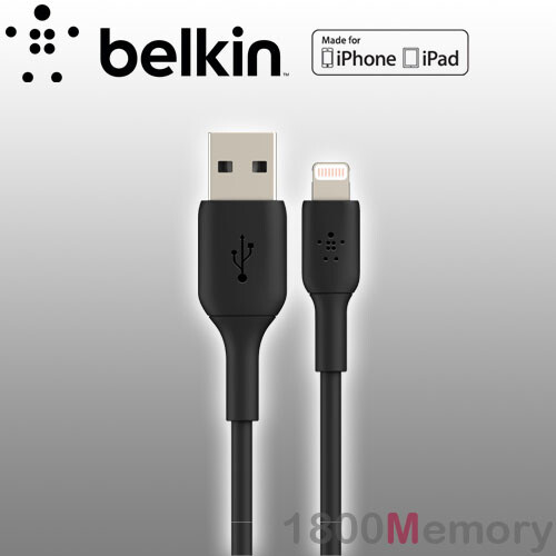 Belkin Lightning to USB A Cable for Apple iPhone 14 13 12 11 X 8 7 MFI-Certified - Picture 2 of 4