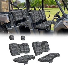 Camo UTV Seat Covers Split for Can Am Defender MAX DPS HD7 HD9 HD10