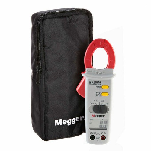 Megger DCM320 400amp AC 600volt AC/DC Digital Clamp Meter plus