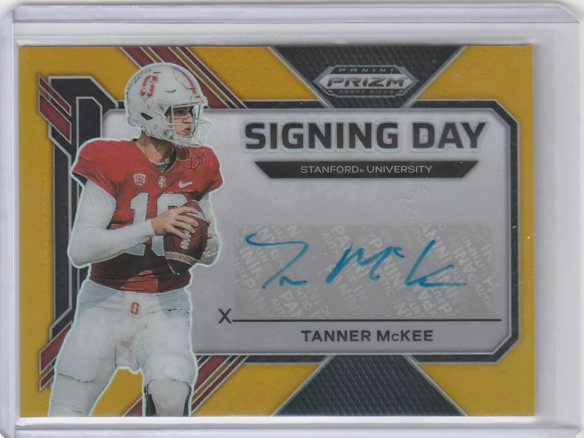 Tanner Mckee trading card