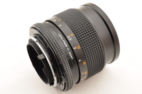 Contax Carl Zeiss Sonnar T* 85mm F/2.8 MMJ #7091560 CY MF Lens Manual From JAPAN - Picture 3 of 13