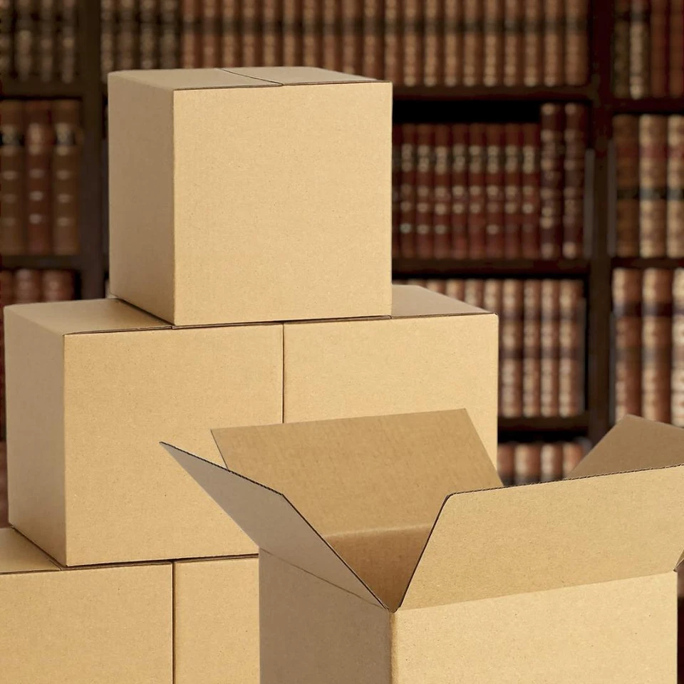 5x5x3 Cardboard Paper Boxes Mailing Packing Shipping Box Corrugated Carton - Image 4 of 4