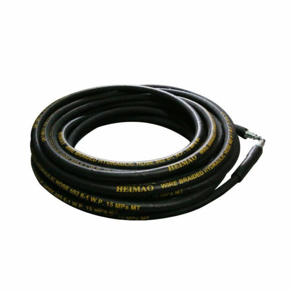 Realm 4000 PSI Wire Braided Hydraulic High Pressure Washer Hose 50ft