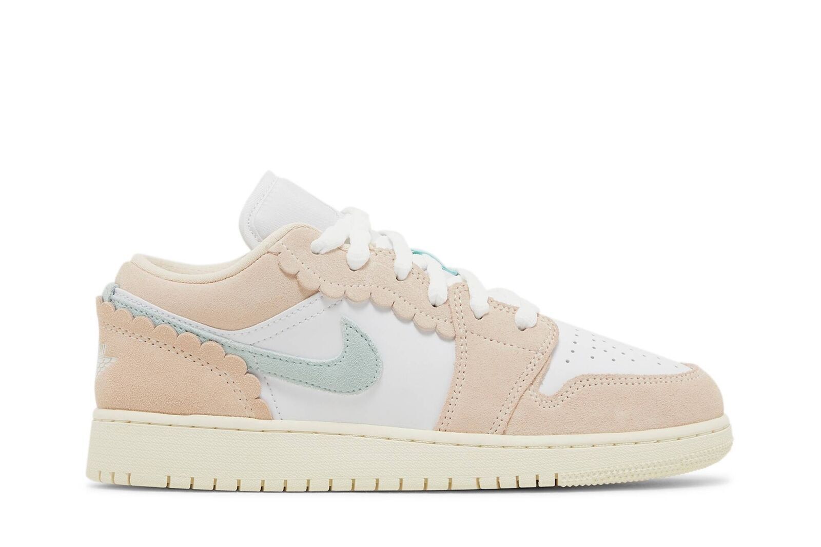 Детская обувь Air Jordan Air Jordan 1 Low SE GS с волнистым краем DZ5356-800