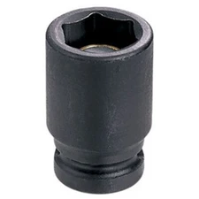 Grey Pneumatic 910MG 1/4" Drive x 10mm Magnetic Standard Socket