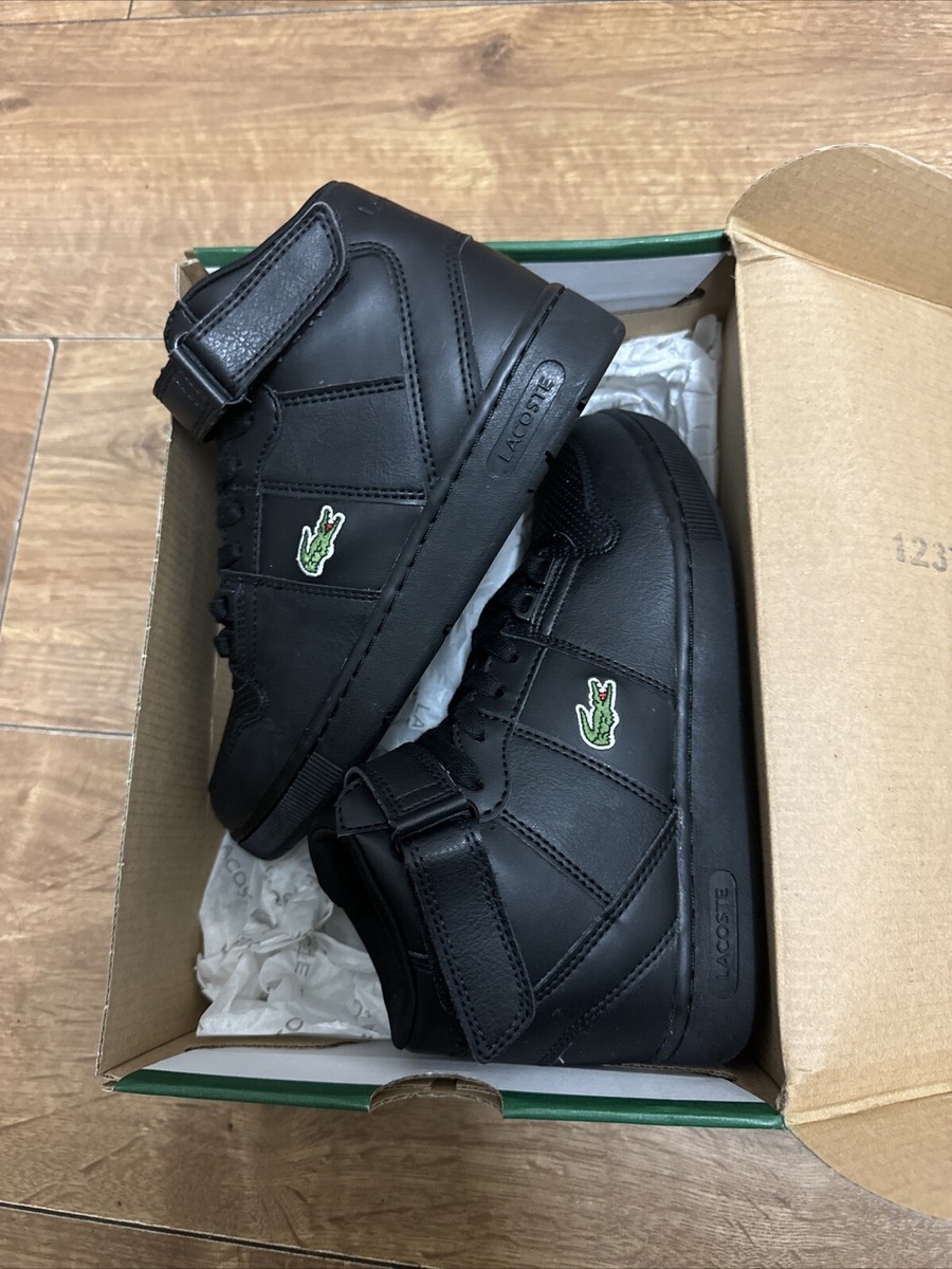 Lacoste Tramline Mid SUJ BLACK BLACK UNISEX MID NEW