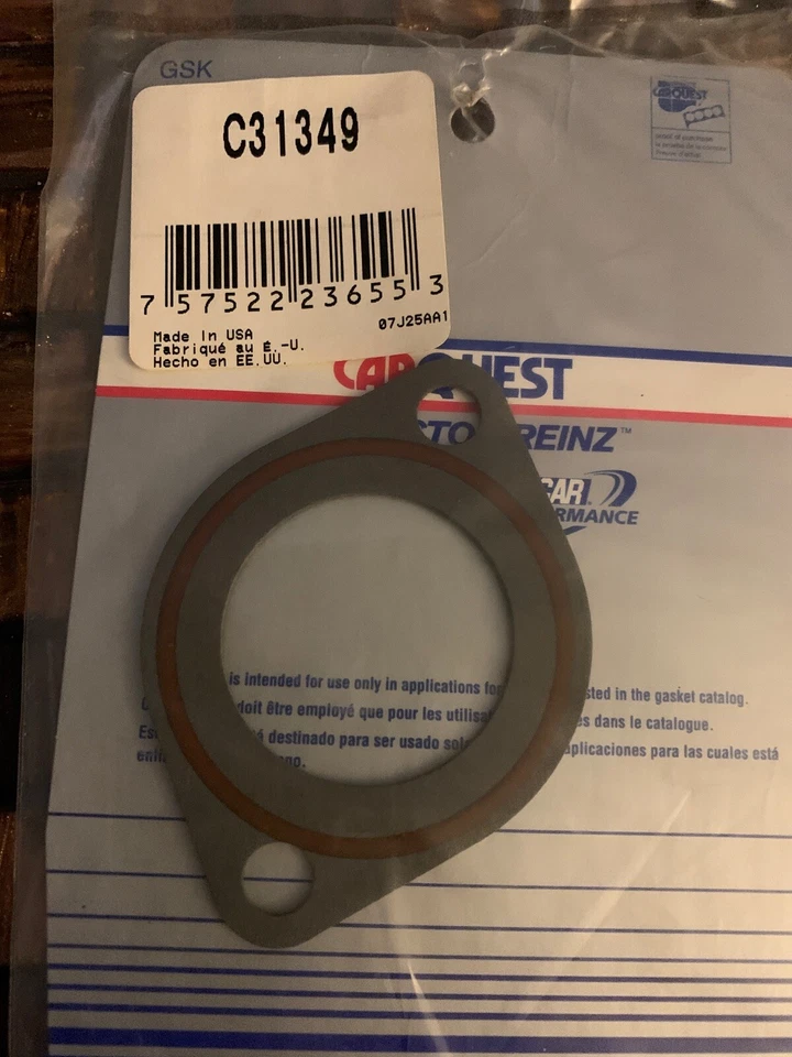 Junta de salida de refrigerante del motor C31349 para Buick LeSabre, Regal, Buick Park Avenue Foto 2 de 2