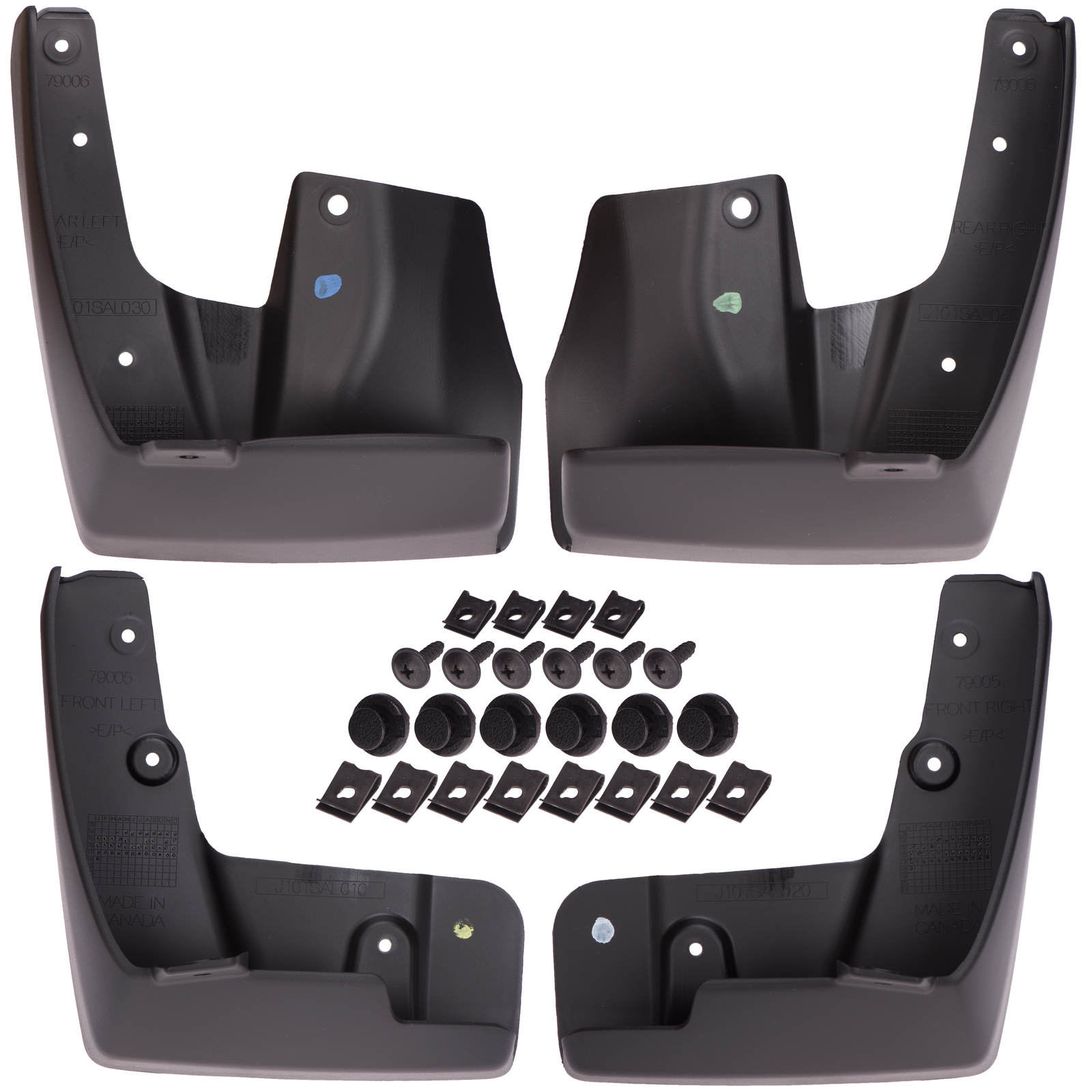 Guardabarros para Subaru Outback 2015-2019 (Juego de 4, N/P J101SAL350)