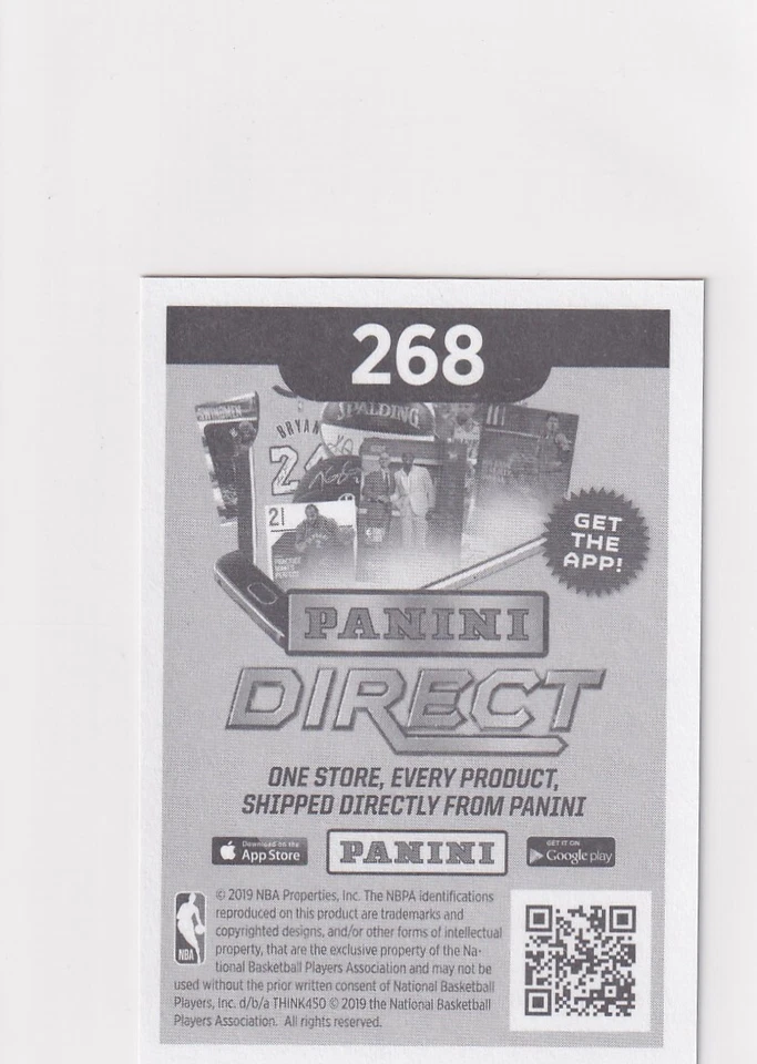 2019-20 PANINI HOLO SILVER PARALLELS KYLE LOWRY RAPTORS NBA STICKER/CARD - Y1276 - Image 2 of 2