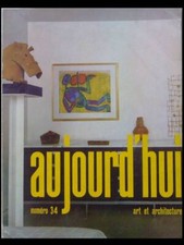 AUJOURD'HUI ART ARCHITECTURE 34 1961 VILLA RAJADA GLAND, CHASE NEW YORK, NIVOLA