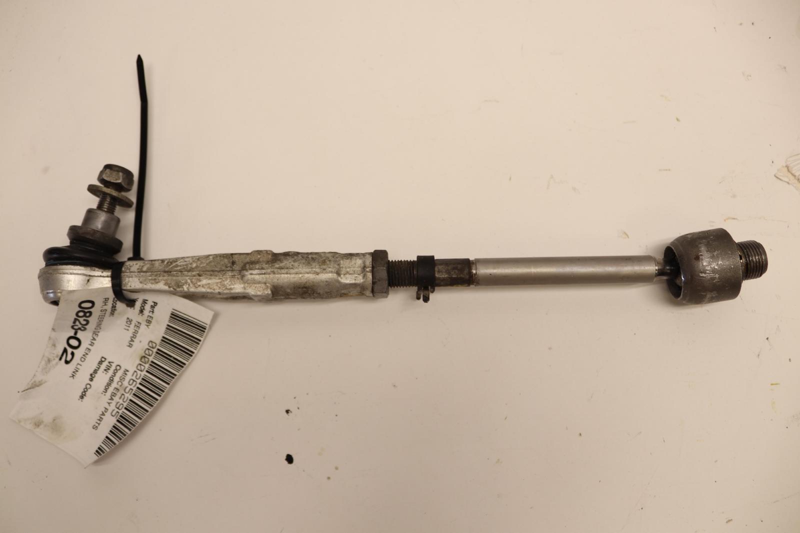 2010-2015 FERRARI 458 ITALIA STEERING GEAR RACK PINION RIGHT END LINK OEM