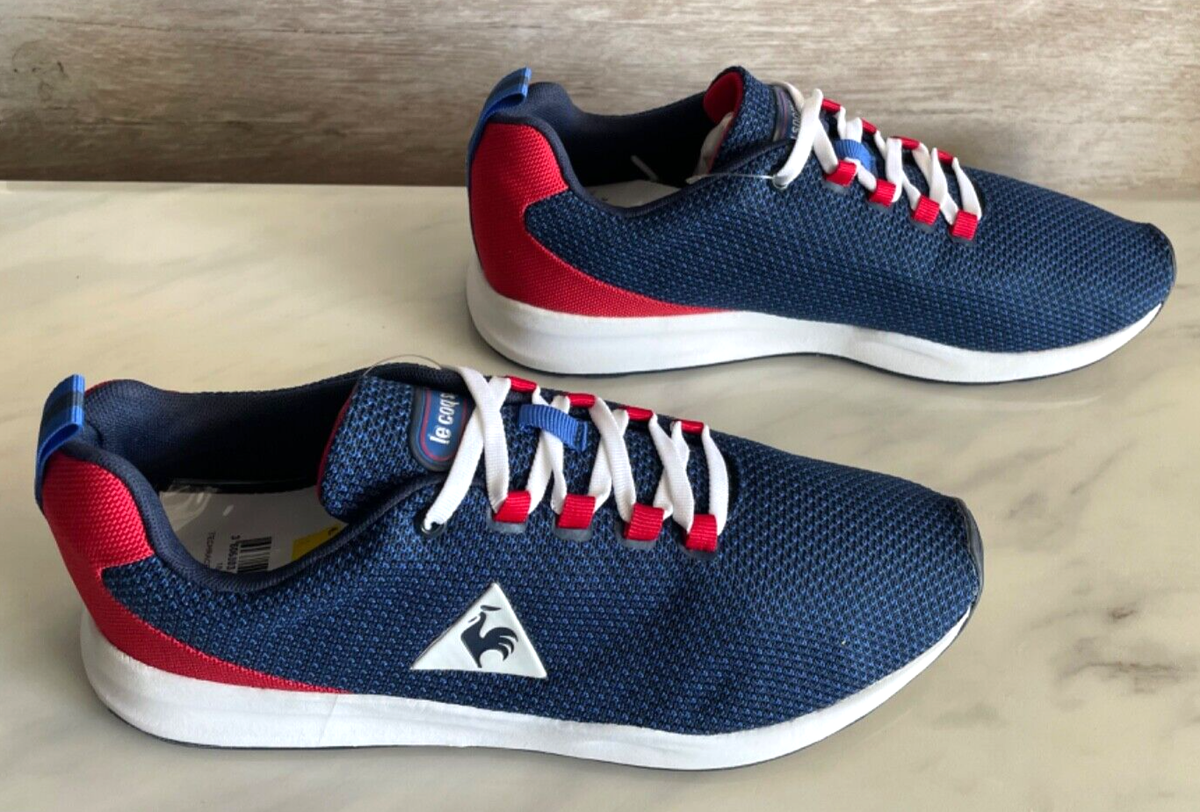 Le Coq Sportif Techracer Blue Men's Lifestyle Sneakers 42 Mesh Shoes  Trainers