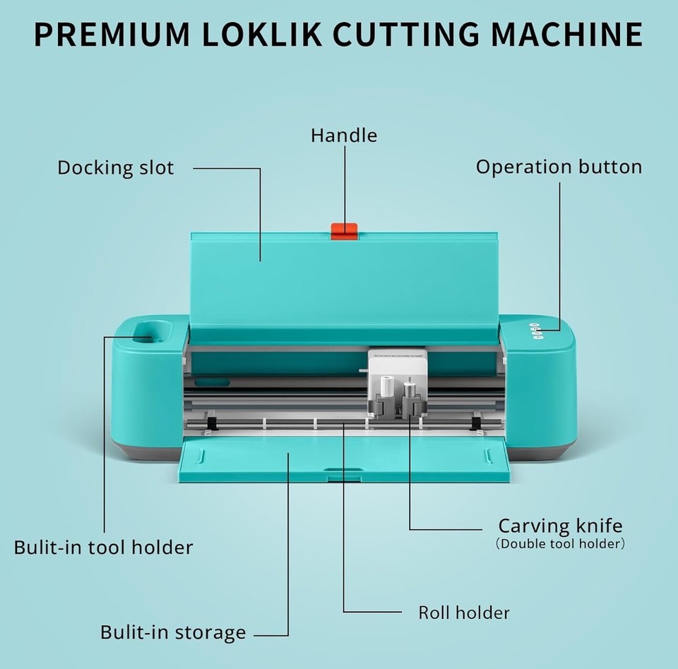 Crafter by HTVRONT Cutting Machine - Vinyl Cutter Machine for All ...