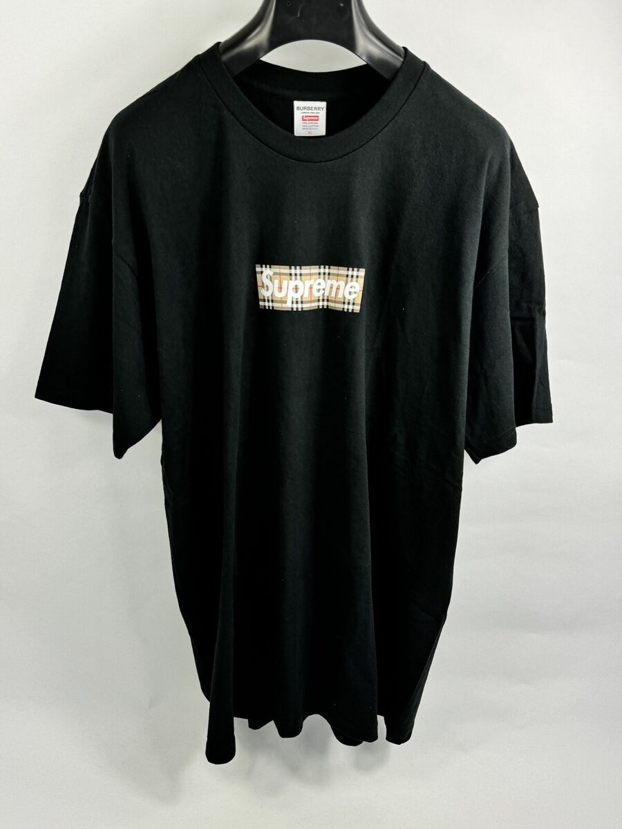 SUPREME X BURBERRY - BOX LOGO PRINT T-SHIRT SIZE: XL | eBay SUPREME X BURBERRY - BOX LOGO PRINT T-SHIRT SIZE: XL | eBay