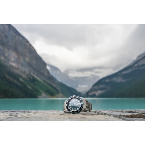 Citizen Men's Sea Date Automatic Silver Stainless Steel Watch 41 MM NB6026-56L - Picture 6 of 15