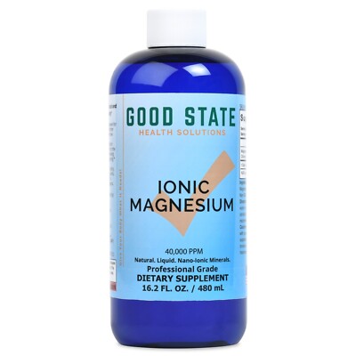 Liquid Ionic Magnesium Supplement 16 fl oz by Good State