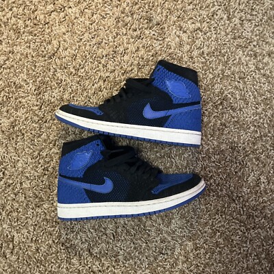 Nike Air Jordan 1 Retro OG Flyknit High Royal Sz 12 US 46 EU 19852017- XC Jordan 1 Retro OG Flyknit High Royal for Sale | Authenticity  main image 2