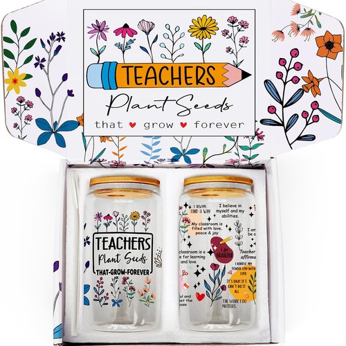 2pcs Teacher Appreciation Gifts - Gifts for Teachers Women Men - Teacher Gift...