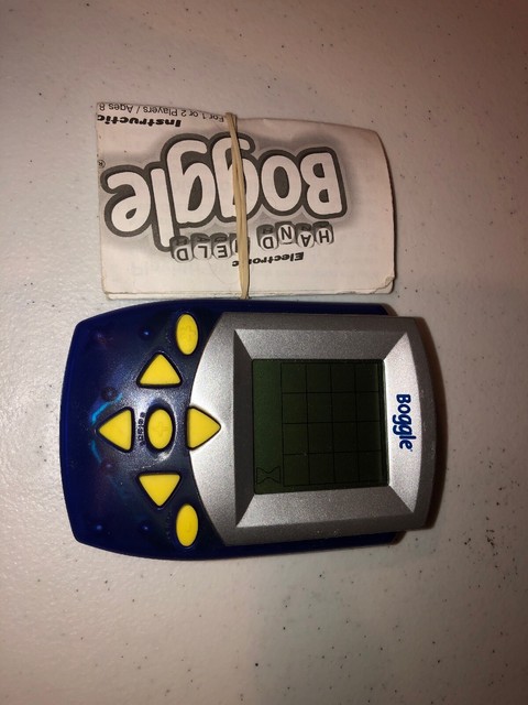 boggle electronic game