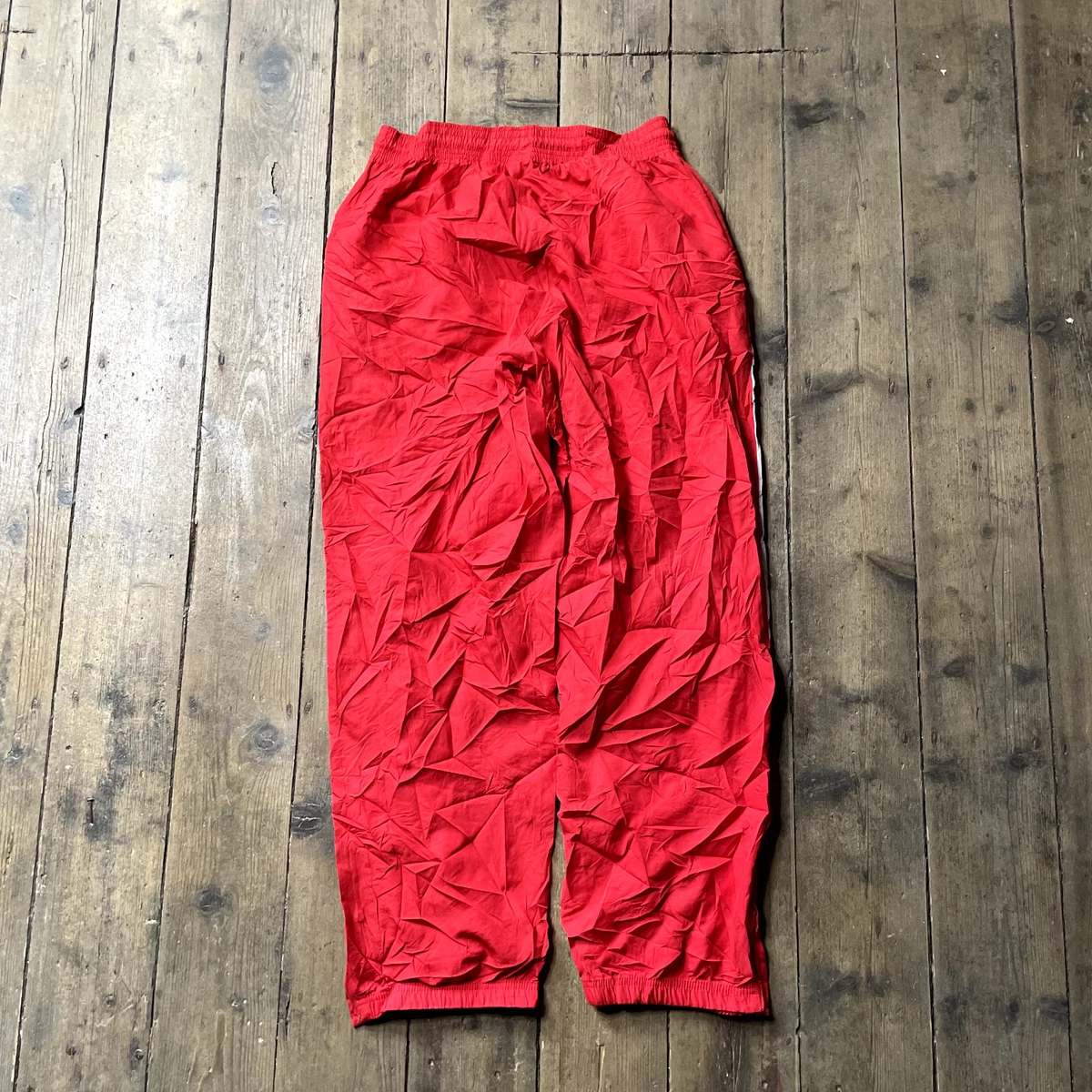 Nike Tracksuit Bottoms Small Swoosh Ohio State Sports Joggers Red