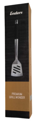 Enders Premium Edelstahl Grillwender, Griff mit Soft-Touch-Beschichtung