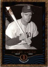 2001 UD SP Legendary Cuts Base #62 Bobby Doerr