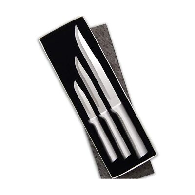 Rada Cutlery Housewarming Knife Gift Set   3 Piece Stainless Steel Knives 