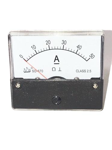 HHO Dry Cell Kit  30/40/50 Amp Ammeter Meter internal shunt DC class - Bild 1 von 5