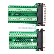 DB25 Terminal 25pin Male/female Connector Signal Module Riveting Debugging Board