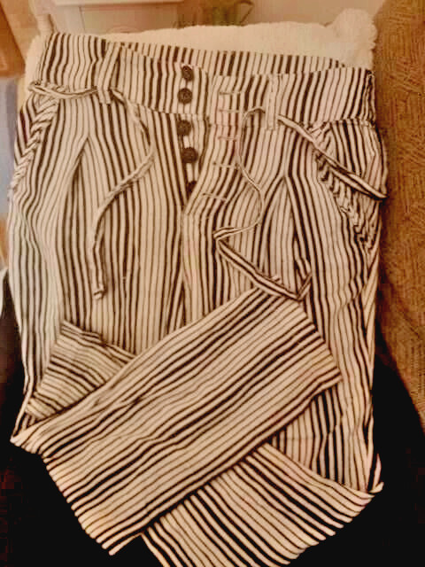 FREE PEOPLE Size XS Linen Summer beachy casual Pant