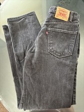 Vintage Men's Levi's 550 Black Relaxed Fit 30 x 33 Actual Measurements VGC