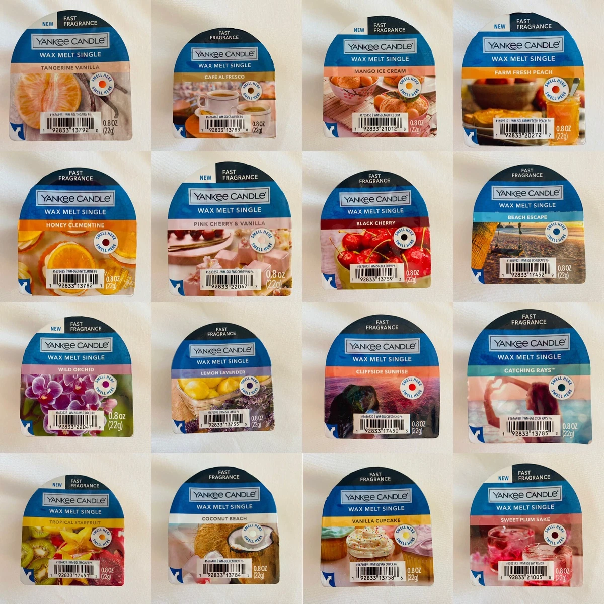 Yankee Candle Wax Melts ⭐️ NEW US SCENTS 🇺🇸 FREE UK POSTAGE