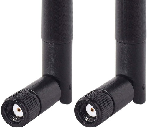 2-Pack RP-SMA Antenna 3dBi for WiFi 2.4GHz/5GHz Wireless Router Card USB Dongle - Photo 10/10