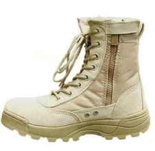 Men Leather Boot Military Boot Botas De Hombre Botas Militares Shoe New