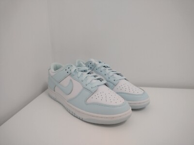 Nike Dunks - Low retro Baby Blue and White Size 9 | eBay UK
