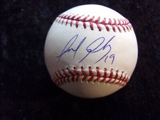 Anibal Sanchez Tigers Nationals Signed Rawlings OMLB Bud Selig Baseball 110
