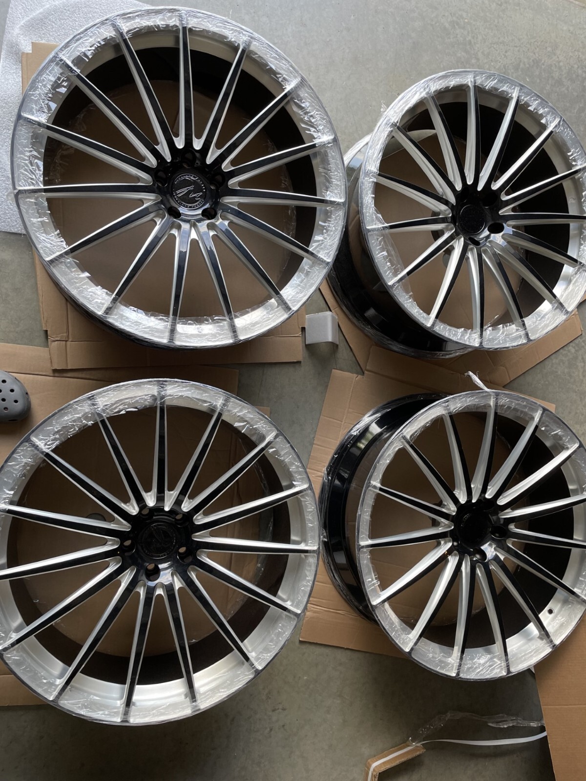 24" Modulare B33 Rolls Royce Wheels Set of 4 Rims