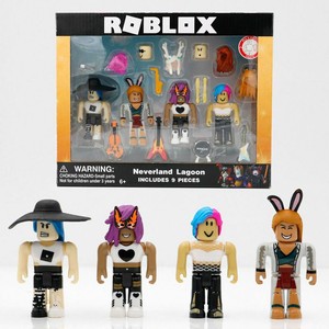 4pcs Set Roblox Game Character Mini Action Figure Kids Xmas Gift Toy Collection Ebay - roblox character toy set
