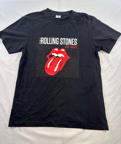 The Rolling Stones Zip Code Concert Tour T-Shirt Size Medium 100% Cotton