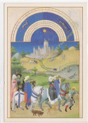CP GEMÄLDE POL HERMANN & JEAN LIMBOURG Der Monat August