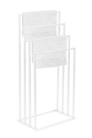Framado Metall HandtuchstäNder - Badetuchhalter Modern Design, Keine Montage