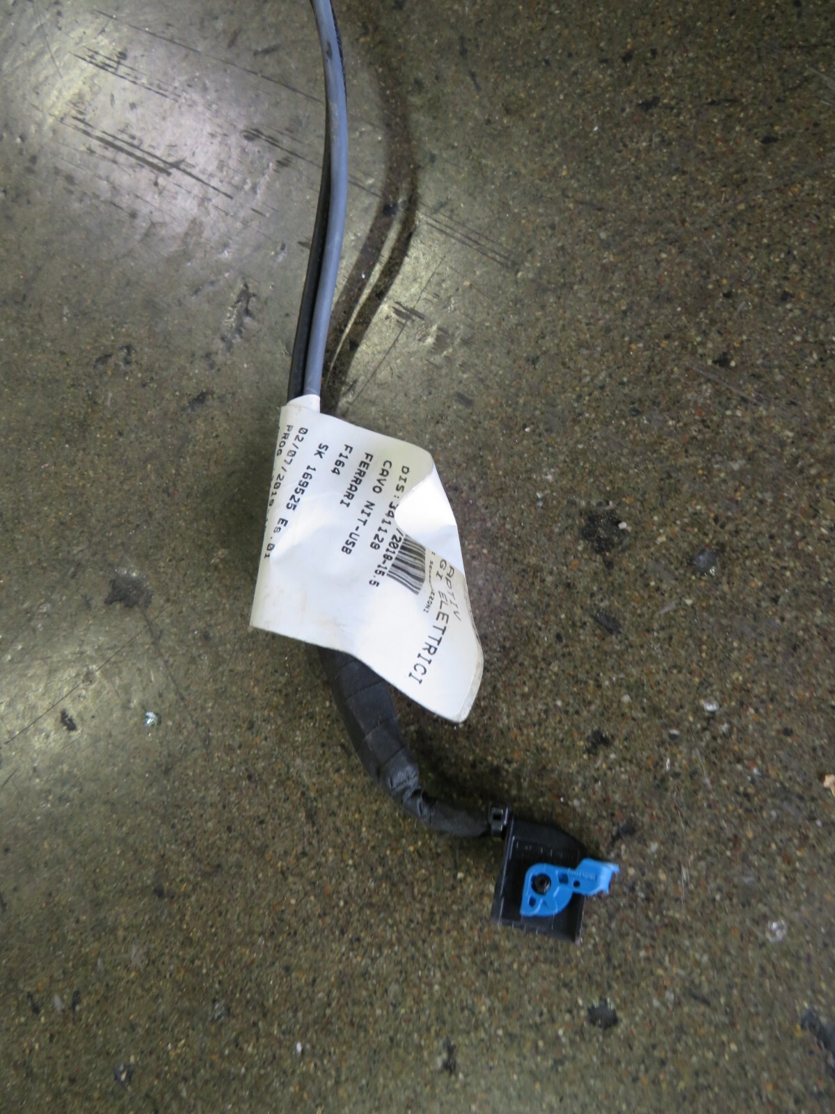 Ferrari Portofino, Main Dash Wire Harness, Used, P/N 341128, 866922, 798966