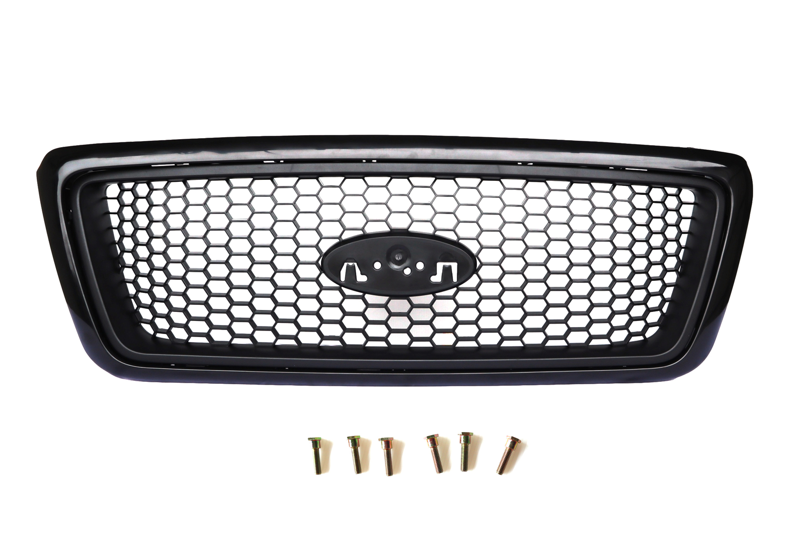 Black Grille Grill Honeycomb Insert For 2004-2008 Ford F-150 F150 Pickup Truck