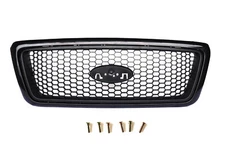 Black Grille Grill Honeycomb Insert For 2004-2008 Ford F-150 F150 Pickup Truck