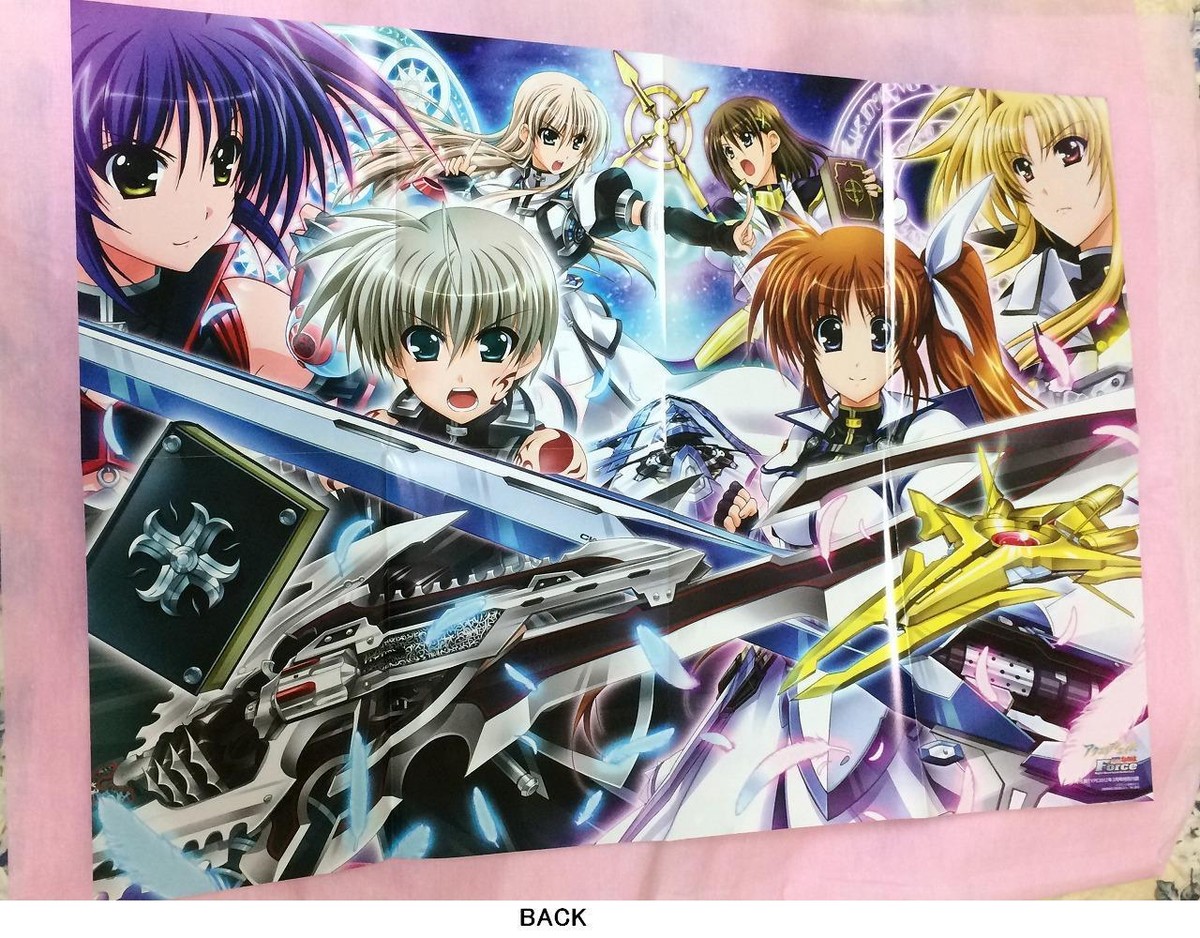 Magical Record Lyrical Nanoha Force All Girls Big Poster FS +