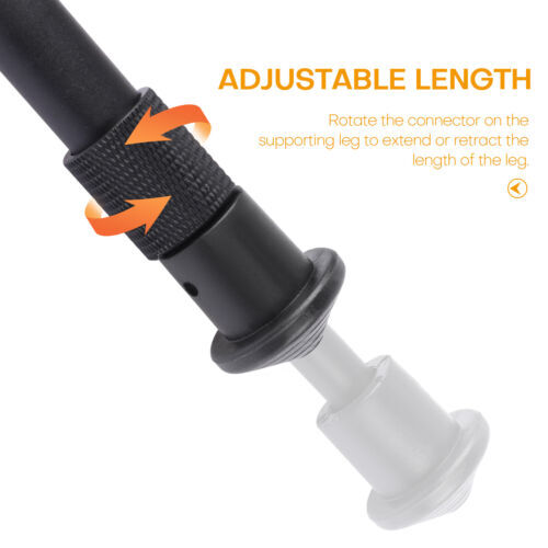 6'' / 6''-9'' Adjustable Fold Rifle Bipod Spring Return For 20mm Picatinny Rail - Picture 15 of 21