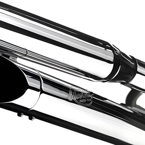 Endschalldämpfer LeoVince SLIP-ON SILVERTAIL K02, chrom für Hyosung Aquila GV - Bild 3 von 4