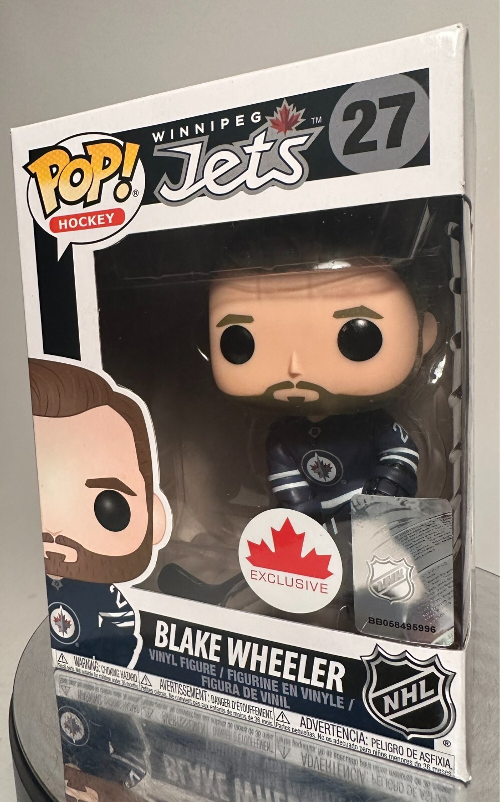 Sports - Hockey - Patrik Laine 24 (Exclusive) Funko Pop!