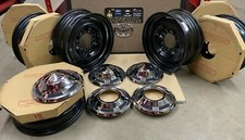 1969-1984 Toyota Land Cruiser Wheel Hupcap Set Of 5 Five Fj40 Fj45 Fj55 Fj60