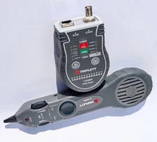 Kit: Triplett CTX200PA Network Cable Tester w/Inductive Probe & Coax tester -NEW